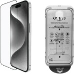 Guess BP Rhinestone 2in1 Screen Protector and Camera Lens Set for iPhone 16 Pro Max - Silver - (GUE004463-0)