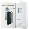 Guess BP Rhinestone 2in1 Screen Protector and Camera Lens Set for iPhone 16 Pro Max - Silver - (GUE004463-0)