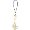 Guess case GUCPM4GID Phone Strap 4G Glitter Charm - (GUE002950-0)