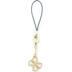 Guess case GUCPM4GID Phone Strap 4G Glitter Charm - (GUE002950-0)