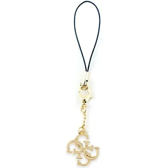 Guess case GUCPM4GID Phone Strap 4G Glitter Charm - (GUE002950-0)