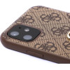 Guess case for iPhone 11 / XR from the 4G Big Metal Logo series - brown - (GUE001282-0)