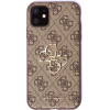 Guess case for iPhone 11 / XR from the 4G Big Metal Logo series - brown - (GUE001282-0)