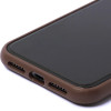 Guess case for iPhone 11 / XR from the 4G Big Metal Logo series - brown - (GUE001282-0)