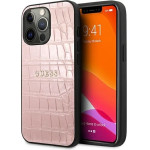 Guess Croco Strap Collection iPhone 13 Pro / 13 6.1 Case - Pink - (GUE001703-0)