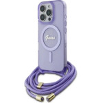 Guess Crossbody Cord Script MagSafe Case for iPhone 16 Pro Max - Purple - (GUE004112-0)