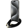 Guess Crossbody Cord Script MagSafe iPhone 16 Case - Black - (GUE004110-0)