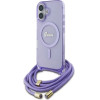 Guess Crossbody Cord Script MagSafe iPhone 16 Case - Purple - (GUE004135-0)