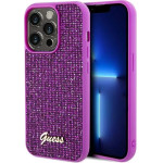 Guess Disco Metal Script case for iPhone 14 Pro - fuchsia - (GUE003173-0)