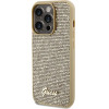 Guess Disco Metal Script case for iPhone 14 Pro - gold - (GUE003172-0)