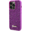 Guess Disco Metal Script case for iPhone 14 Pro Max - fuchsia - (GUE003174-0)