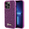 Guess Disco Metal Script case for iPhone 15 Pro - pink - (GUE003086-0)