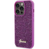Guess Disco Metal Script case for iPhone 15 Pro - pink - (GUE003086-0)