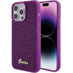 Guess Disco Metal Script case for iPhone 15 Pro Max - pink - (GUE003087-0)