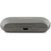 Guess Elongated Metalic Printed Logo Bluetooth TWS Headphones + Docking Station - Gray - (GUE004224-0)