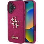 Guess Fixed Glitter Big 4G case for iPhone 16 - purple - (GUE004130-0)