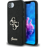 Guess Fixed Glitter Big 4G case for iPhone 16e - black - (GUE004488-0)