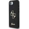 Guess Fixed Glitter Big 4G case for iPhone 16e - black - (GUE004488-0)