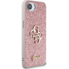 Guess Fixed Glitter Big 4G iPhone 16e Case - Pink - (GUE004489-0)
