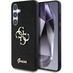 Guess Fixed Glitter Big 4G Metal Logo case for Samsung Galaxy S25 black - (GUE004300-0)