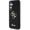 Guess Fixed Glitter Big 4G Metal Logo case for Samsung Galaxy S25 Plus black - (GUE004301-0)
