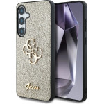 Guess Fixed Glitter Big 4G Metal Logo case for Samsung Galaxy S25 Plus gold - (GUE004304-0)