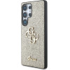 Guess Fixed Glitter Big 4G Metal Logo case for Samsung Galaxy S25 Ultra gold - (GUE004305-0)