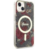 Guess Flower MagSafe case for iPhone 14 - green - (GUE002732-0)
