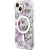 Guess Flower MagSafe case for iPhone 14 - transparent - (GUE002736-0)