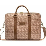 Guess GCube Stripes bag for a 16 laptop - brown - (GUE002884-0)