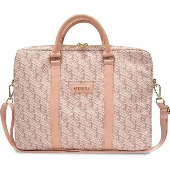 Guess GCube Stripes bag for a 16 laptop - pink - (GUE002882-0)