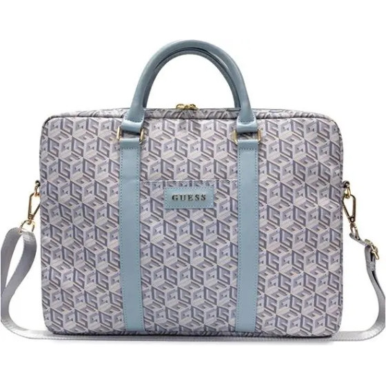 Guess GCube Stripes bag for a 16'' laptop - blue - (GUE003142-0)