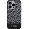 Guess GCube Stripes MagSafe case for iPhone 15 Pro Max - black - (GUE003624-0)