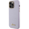 Guess Glitter Glossy Script case for iPhone 15 Pro - lilac - (GUE003301-0)