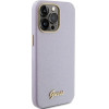 Guess Glitter Glossy Script case for iPhone 15 Pro - lilac - (GUE003301-0)