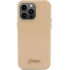 Guess Glitter Glossy Script case for iPhone 15 Pro Max - gold - (GUE003305-0)