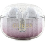 Guess Glitter Gradient TWS Bluetooth headphones + docking station - pink - (GUE003647-0)
