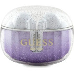 Guess Glitter Gradient TWS Bluetooth headphones with docking station - purple - (GUE003649-0)