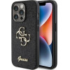 Guess Glitter Script Big 4G case for iPhone 15 Pro Max - black - (GUE003091-0)