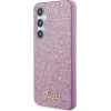 Guess Glitter Script case for Samsung Galaxy S24 - purple - (GUE003562-0)