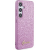 Guess Glitter Script case for Samsung Galaxy S24 - purple - (GUE003562-0)