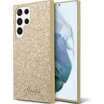 Guess Glitter Script case for Samsung Galaxy S24 Ultra - gold - (GUE003566-0)