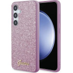 Guess Glitter Script case for Samsung Galaxy S24+ - purple - (GUE003719-0)