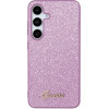 Guess Glitter Script case for Samsung Galaxy S24+ - purple - (GUE003719-0)
