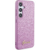 Guess Glitter Script case for Samsung Galaxy S24+ - purple - (GUE003719-0)