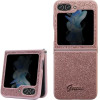 Guess Glitter Script case for Samsung Galaxy Z Flip 5 - pink - (GUE003062-0)