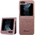 Guess Glitter Script case for Samsung Galaxy Z Flip 5 - pink - (GUE003062-0)
