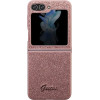 Guess Glitter Script case for Samsung Galaxy Z Flip 5 - pink - (GUE003062-0)