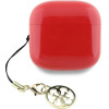 Guess Glossy Effect Printed Classic Logo & Charm TWS headphones - red - (GUE004376-0)