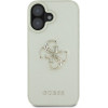 Guess Grained Big 4G Logo Small Classic Logo case for iPhone 16 - green - (GUE004403-0)